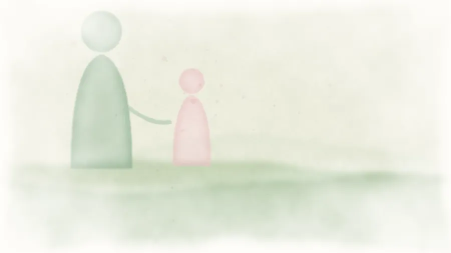 生きづらい人の原因は それは子どもの頃の心の傷が原因ですのイメージイラスト