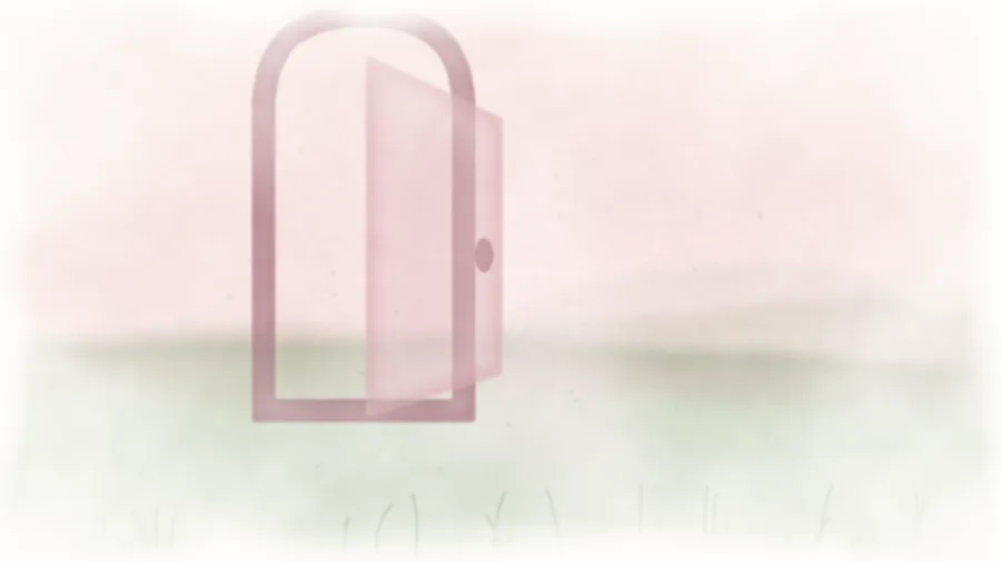 なぜか無意識に我慢してしまう人のイメージイラスト